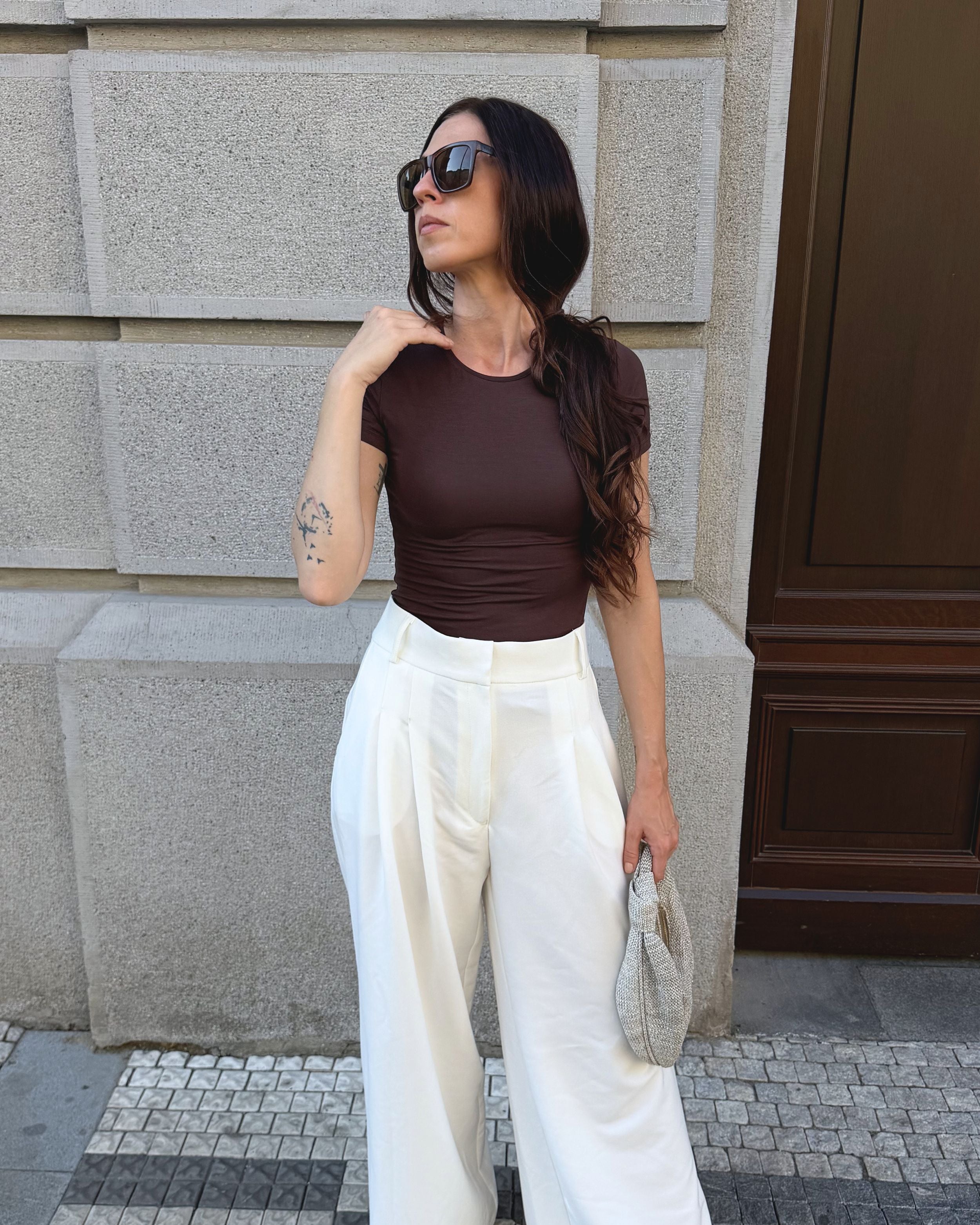 Brown The Light Essential Tee (krátký rukáv)