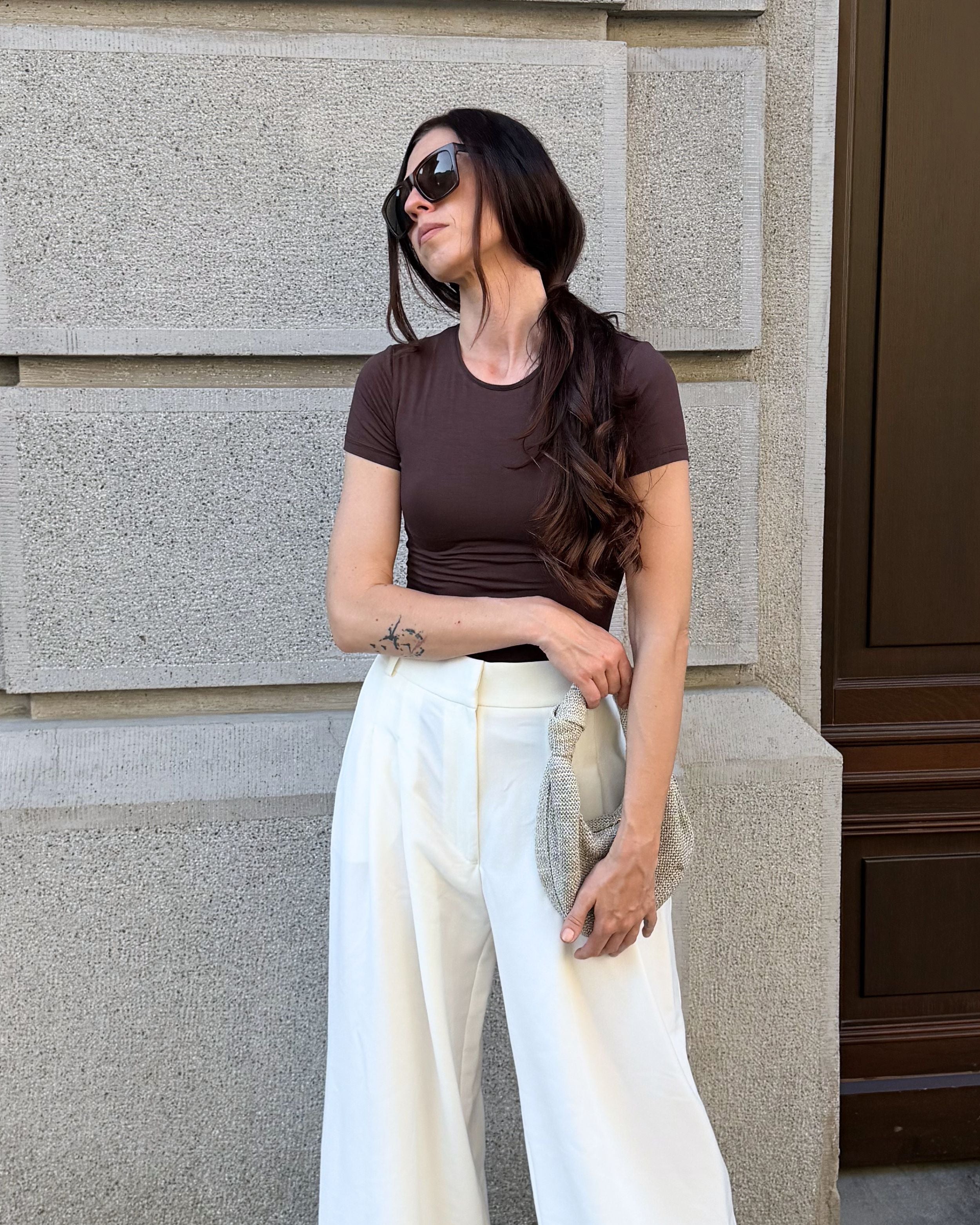 Brown The Light Essential Tee (krátký rukáv)